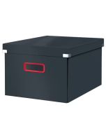 Boîte de rangement Click & Store Cosy M - 281 x 370 x 200 mm - Gris : LEITZ image