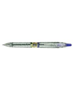 Stylo à bille rétractable rechargeable - Bleu PILOT B2P Ecoball 10
